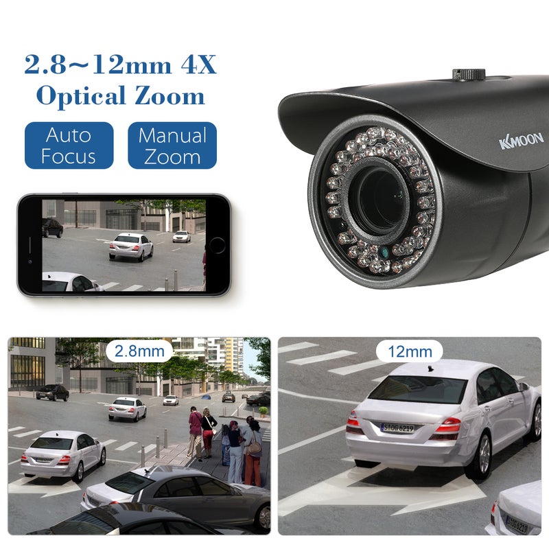 KKmoon High Definition Weatherproof Bullet IP Camera - Image 5
