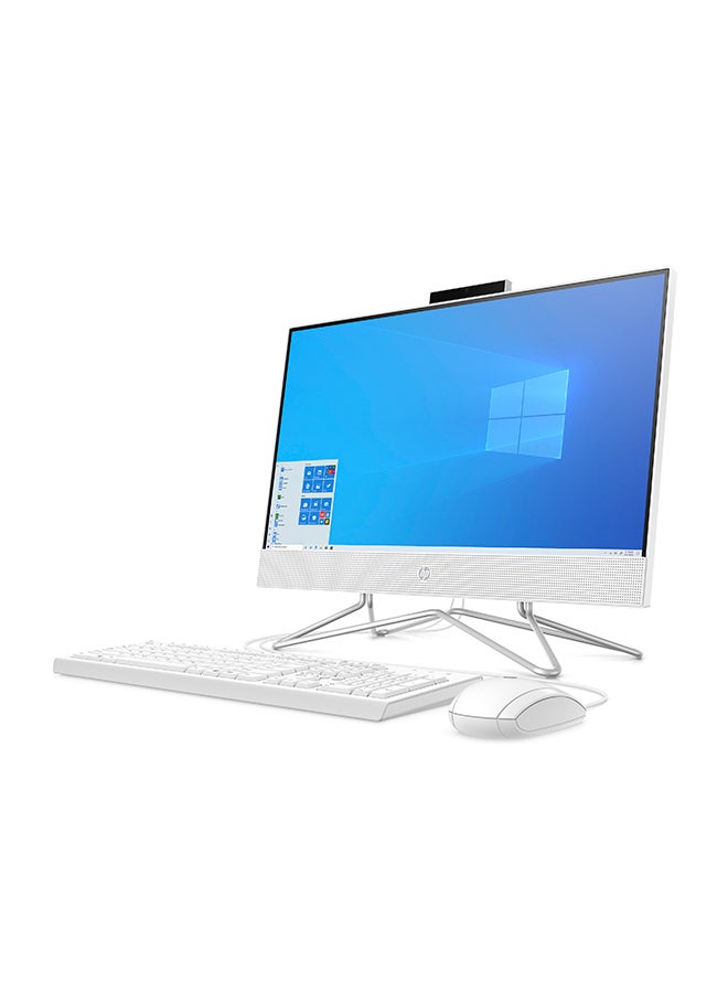 HP جهاز كمبيوتر مكتبي الكل في واحد 22-Df0001ne بشاشة مقاس 22 بوصة ومعالج كور i5 وذاكرة رام 8 جيجابايت ومحرك أقراص صلبة بسعة 1 تيرابايت وبطاقة رسومات إنفيديا جيفورس سعة 2 جيجابايت أبيض - Image 2