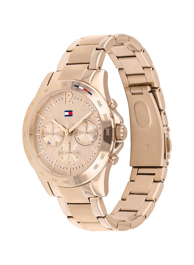 TOMMY HILFIGER Women's Metal Chronograph Wrist Watch 1782197  - Image 3