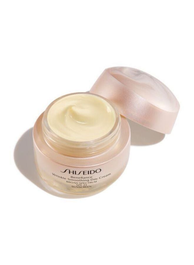 Shiseido Benefiance Wrinkle Smoothing Day Cream With SPF 23 50ml - Image 3