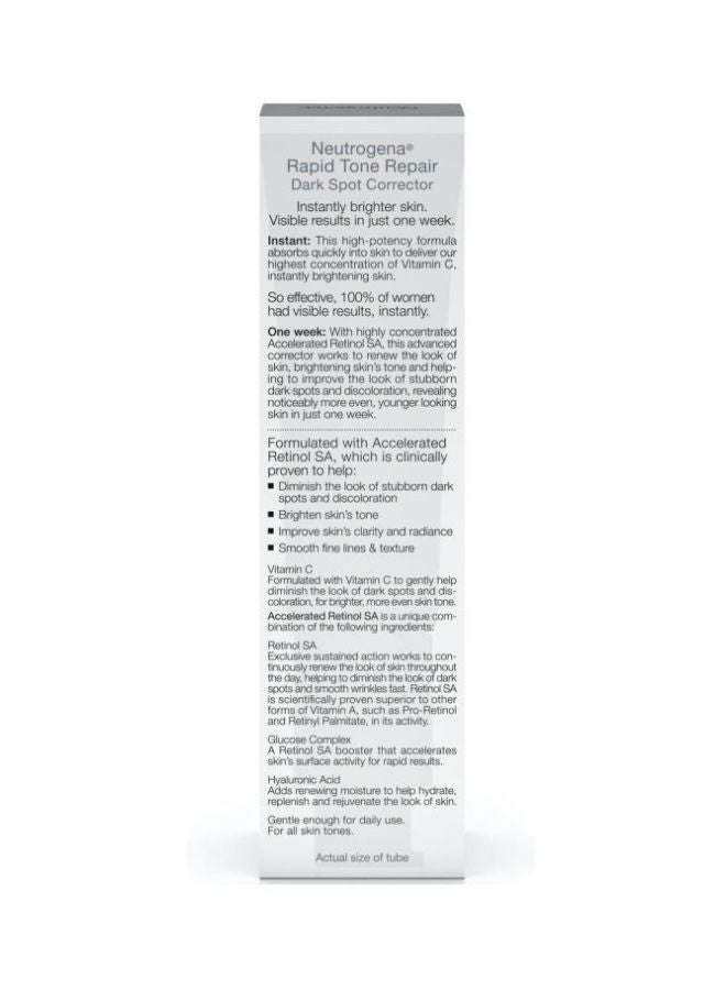 Neutrogena - Rapid Tone Repair Face Dark Spot Corrector 29ml - Image 1