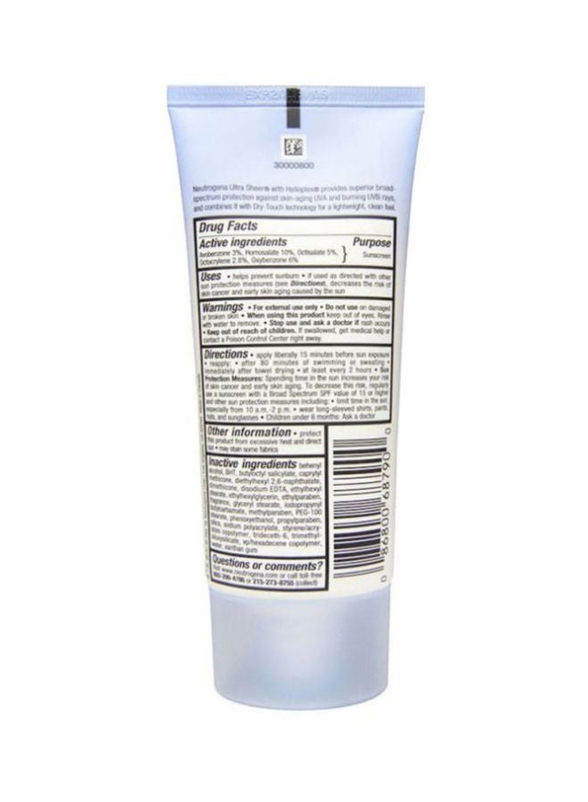 Neutrogena - Ultra Sheer Dry-Touch Sunscreen Lotion SPF55 3Fluid Ounce - Image 1