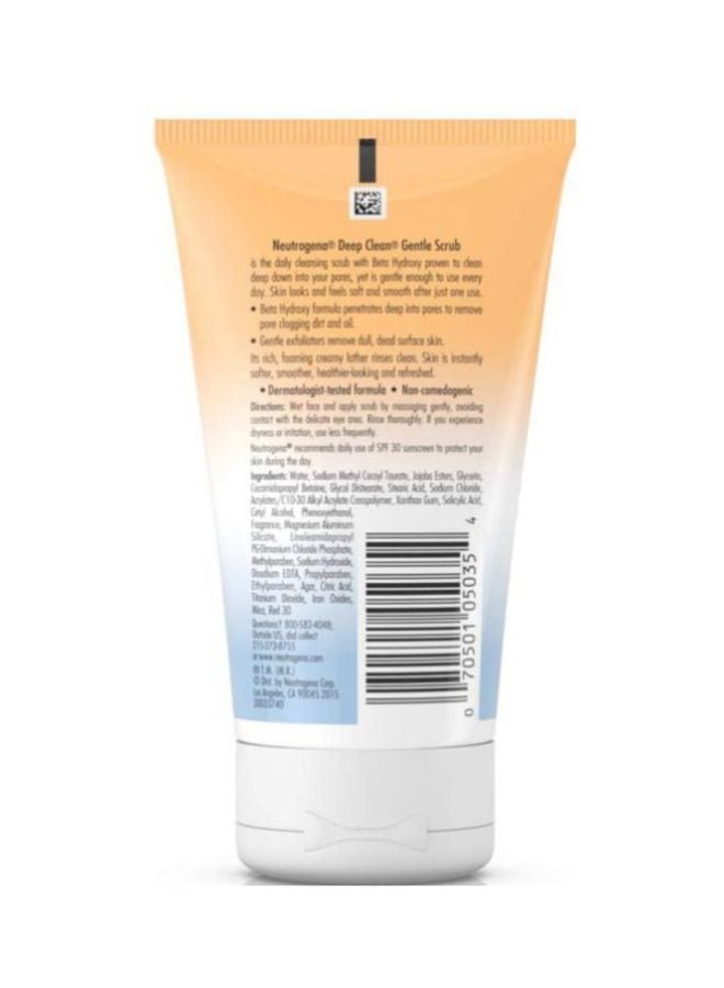 نيوتروجينا مقشر ديب كلين اللطيف للبشرة، مجموعة من 3 عبوات، 4.2 أوقيات 124ملليلتر - Image 2