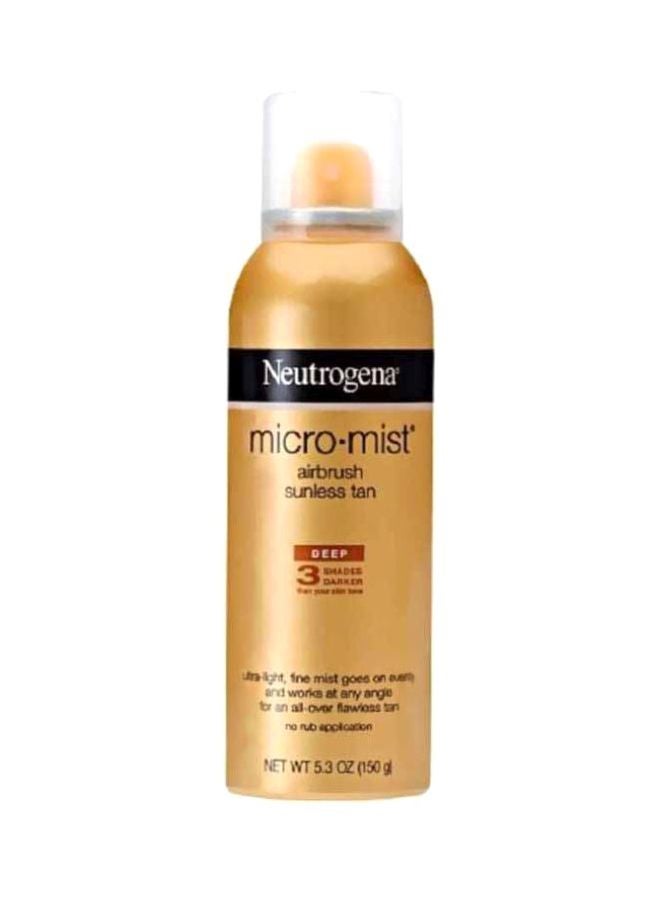 Neutrogena Micromist Airbrush Sunless Spray Deep 150grams  - Image 1