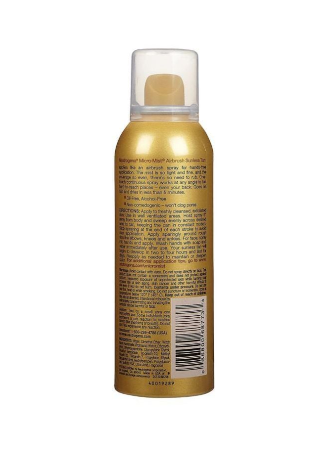 Neutrogena Micromist Airbrush Sunless Spray Deep 150grams  - Image 2