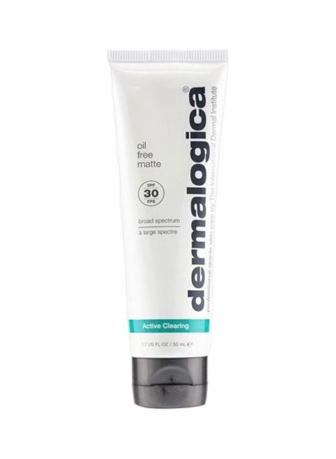 ديرمالوجيكا كريم واقي من الشمس خالٍ من الزيوت بلون غير لامع بعامل حماية من الشمس SPF30 50ملليلتر  - Image 1