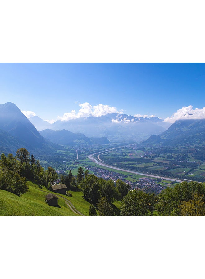 Fast Print Self-Adhesive Wall Sticker Multicolour 160 x 120cm