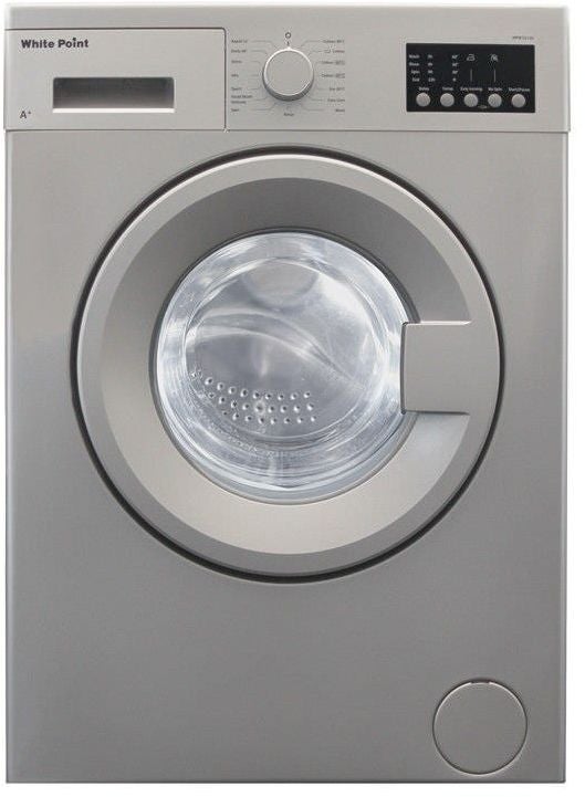 White Point - Front Loading Digital Washing Machine 6Kg WPW 6815 S Silver - Image 1