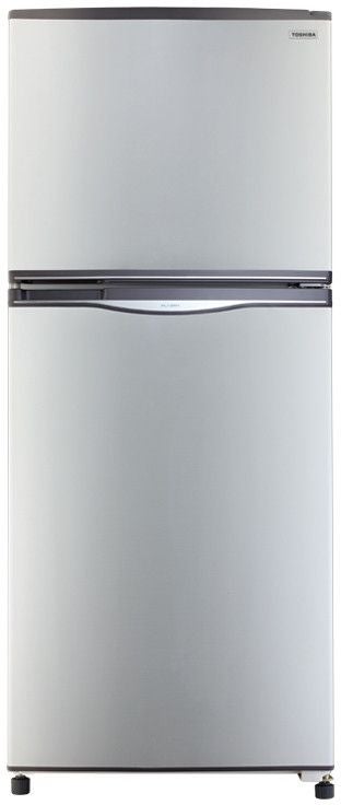 Toshiba 2 Door No Frost Freestanding Refrigerator 296L GR-EF31-S Silver - Image 2
