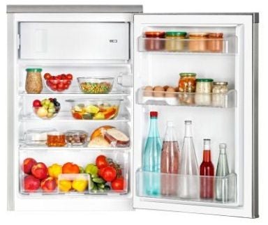 بيكو ثلاجة قائمة بذاتها صغيرة سعة 120 لتر 120 L TSE12340S فضي  - Image 2