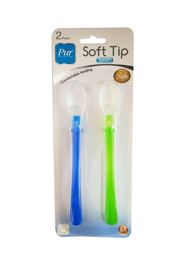 Pur 2-Piece Soft Tip Spoon Set