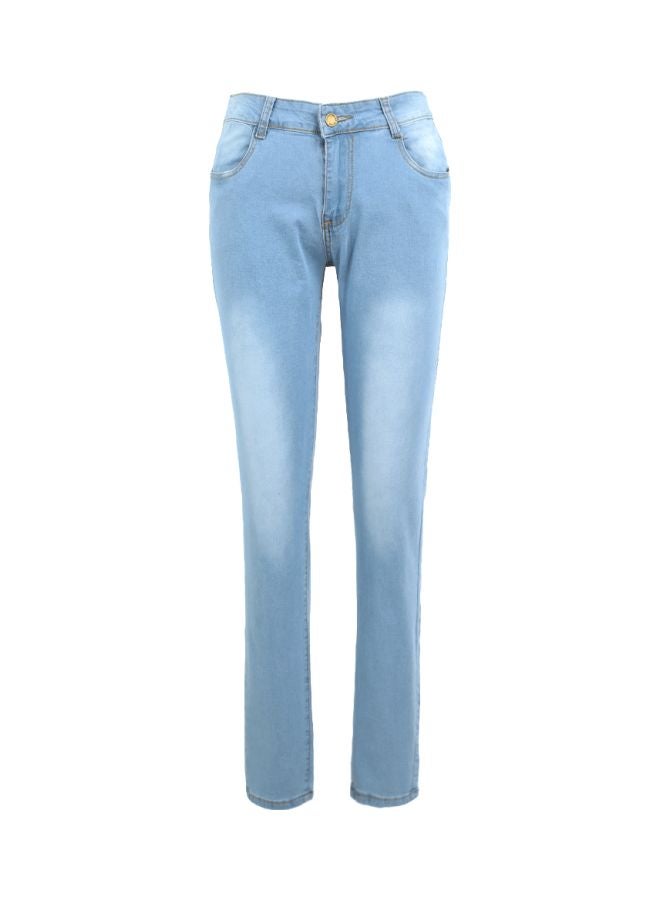 High Waist Jeans Blue - Image 1