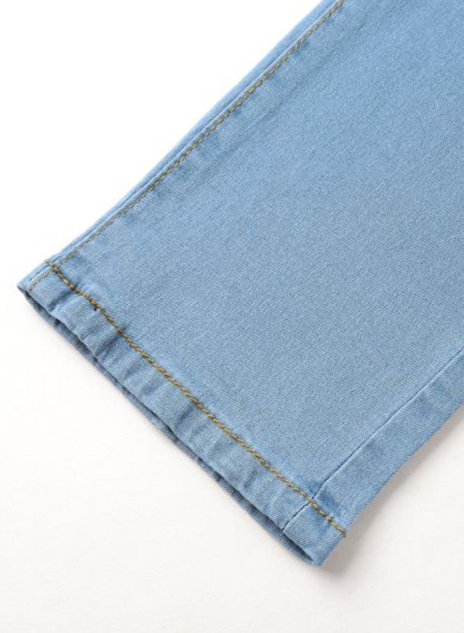 High Waist Jeans Blue - Image 3