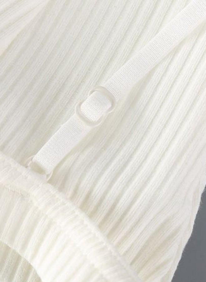 Padded Push-Up Bra White - Image 3