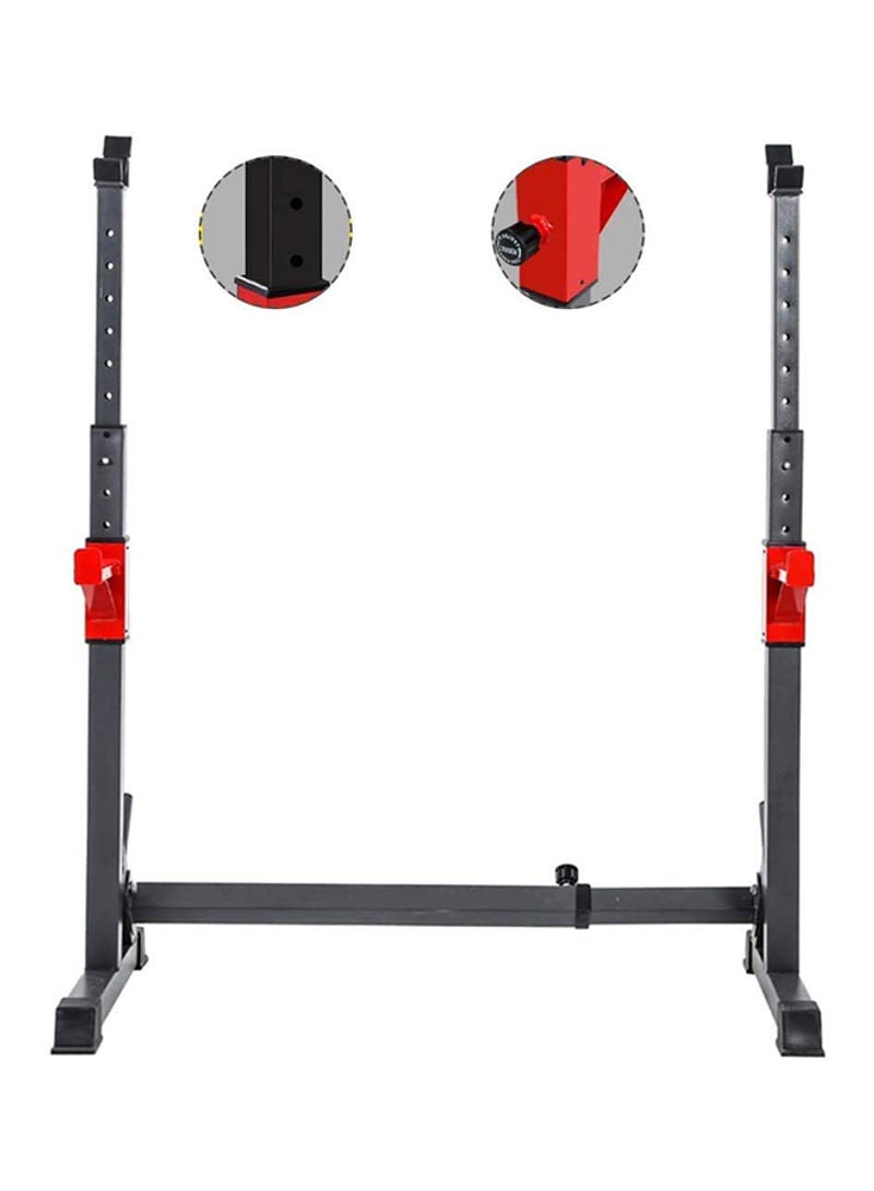 Max Strength Squat Rack Bench Press Fitness Barbell Bracket  - Image 1