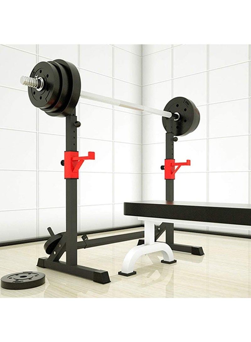 Max Strength Squat Rack Bench Press Fitness Barbell Bracket  - Image 2