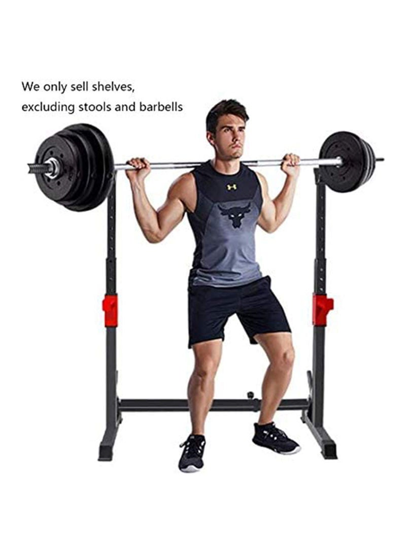 Max Strength Squat Rack Bench Press Fitness Barbell Bracket  - Image 3