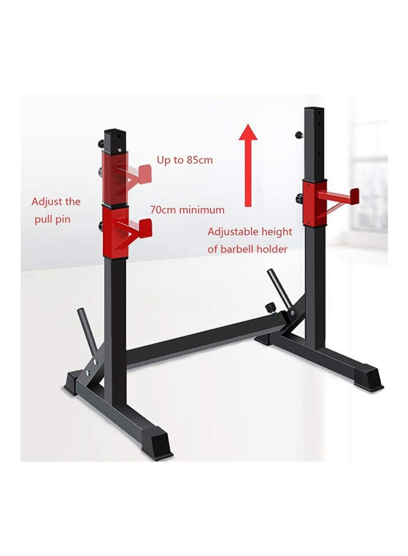 Max Strength Squat Rack Bench Press Fitness Barbell Bracket  - Image 4