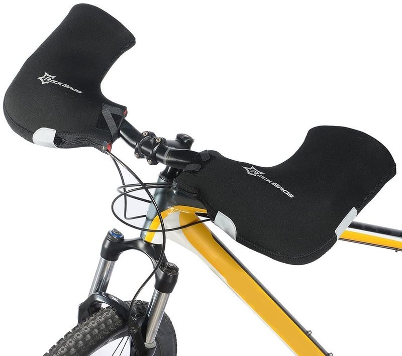 Rockbros Neoprene Rainproof Mtb Motor Cycling Handlebar Mitts Gloves 0.392kg  - Image 2
