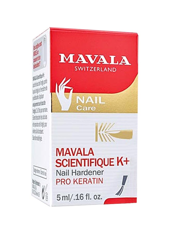 Mavala - Scientifique K + Nail Hardener Blue/Red 5ml - Image 1