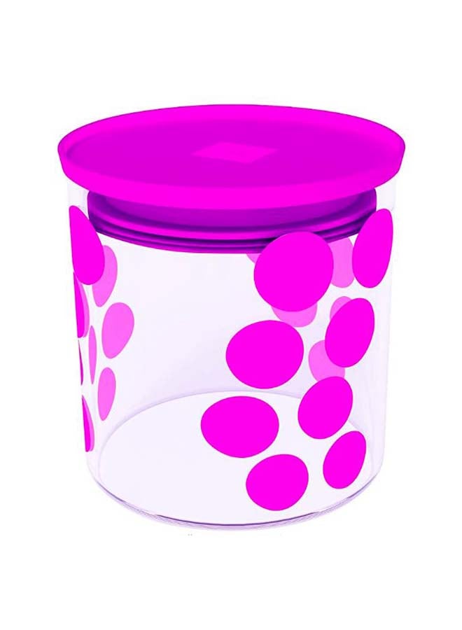 Zak Designs DotDot Storage Jar Fuchsia 