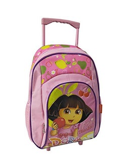 DORA 3-In-1 Double Handle Kids Trolley Set Pink  - Image 2