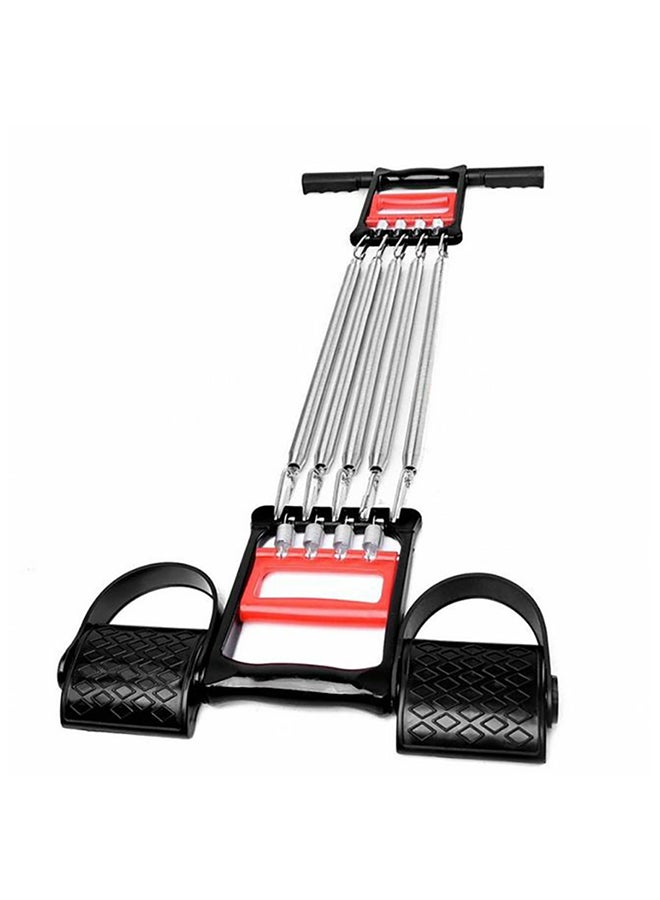 Kanteen Store - 3 In 1 Multi-Function Resistance Metal Chest Expander K1016 Silver - Image 1