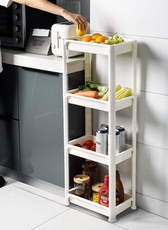 Roman Gifts Corner Storage Shelve Organizer White 36x23x100cm  - Image 2
