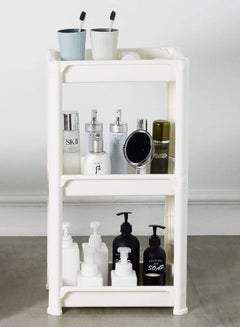 Roman Gifts Corner Storage Shelve Organizer White 36x23x100cm  - Image 3