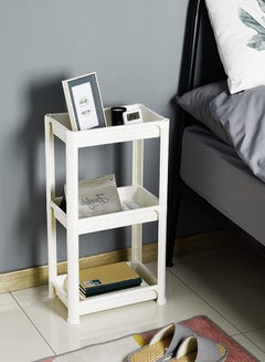 Roman Gifts Corner Storage Shelve Organizer White 36x23x100cm  - Image 5