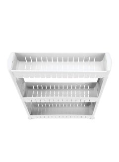 Pantry Rack With 3 Large Storage Baskets White 71x52x12cm - v1601550588/N40867361A_5