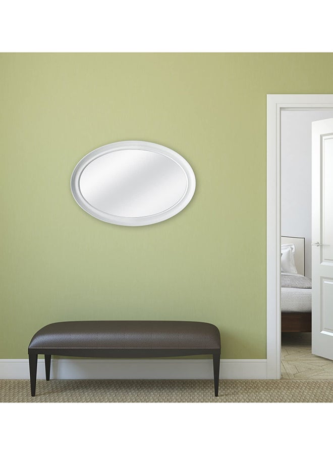 Roman Gifts - Elegent Decor Wall Mirror Silver 70x56centimeter - Image 1