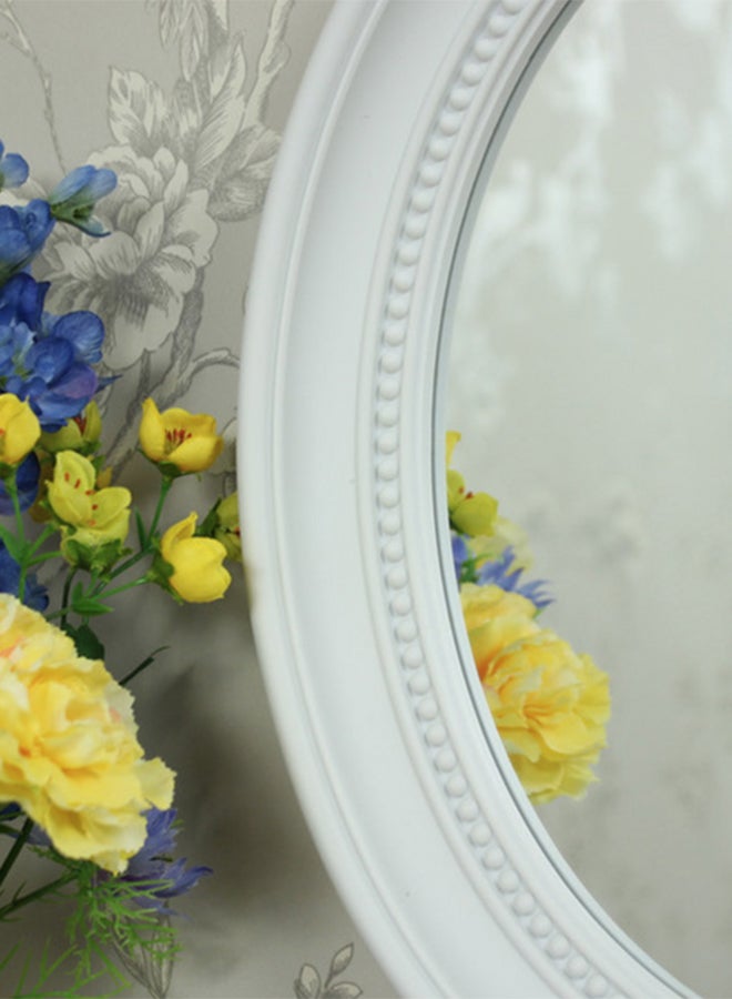 Roman Gifts - Elegent Decor Wall Mirror Silver 70x56centimeter - Image 1