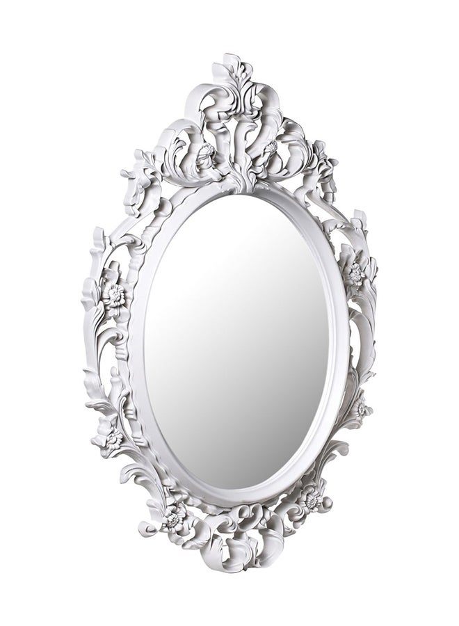 Roman Gifts Elegent Decor Wall Mirror White 83x58centimeter  - Image 3