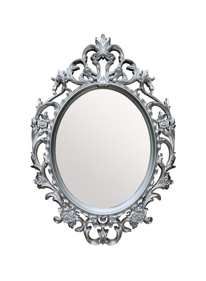 Roman Gifts Elegent Decor Wall Mirror Silver 83x58centimeter  - Image 1