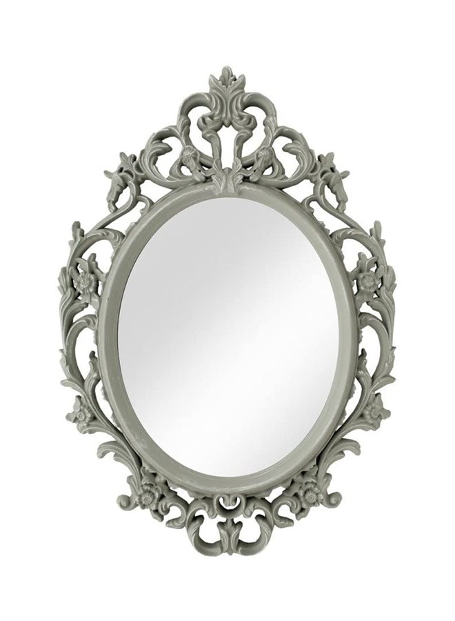 Roman Gifts Elegent Decor Wall Mirror Silver 83x58centimeter  - Image 2