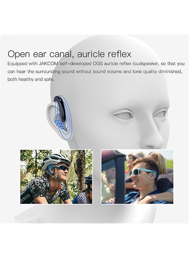 Generic - Bone Conduction Headphones With Charging Case Black - Image 1