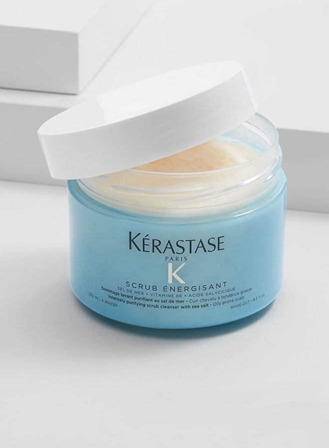 KERASTASE - Scrub Energisant With Sea Salt Blue 325grams - Image 1