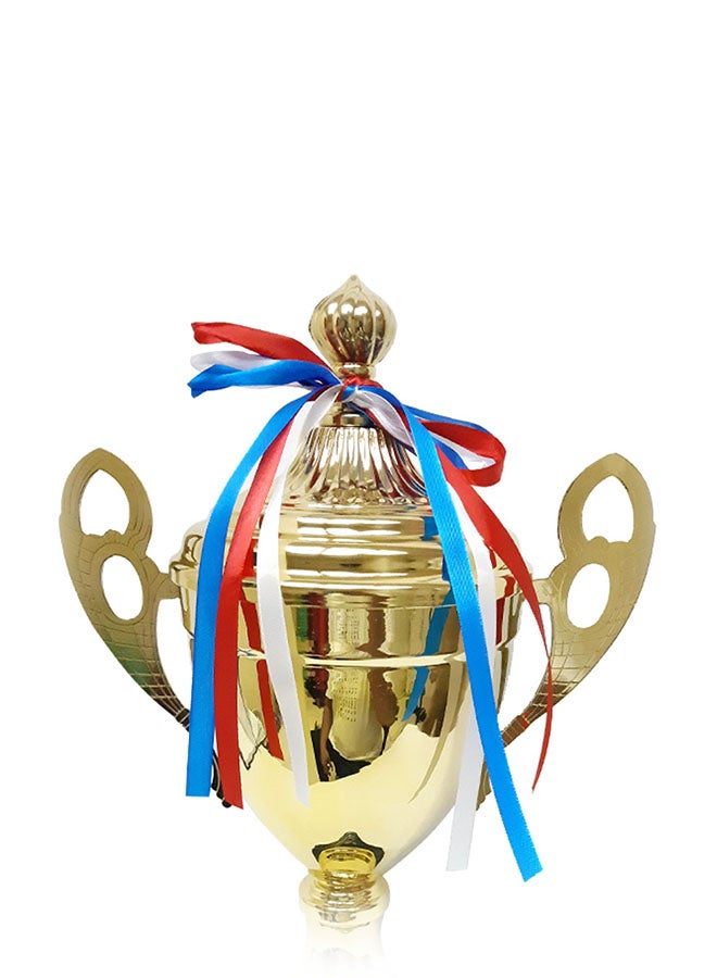 سبال كأس مزين بطلاء كهربائي ذهبي 52سم - Image 2