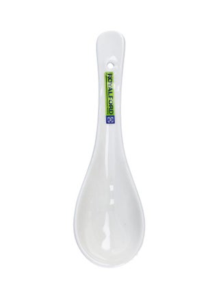 Porcelain Printed Soup Spoon White - v1601555768/N40858735A_1