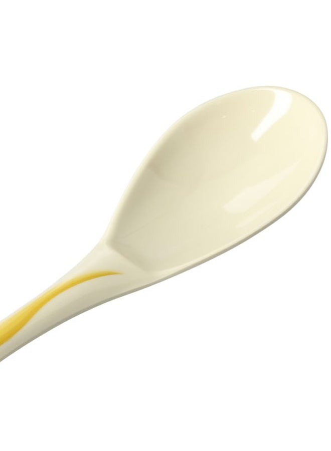 رويال فورد ملعقة أرز من الميلامين مزينة بطبعة بيج / أخضر 8.5بوصة - Image 3