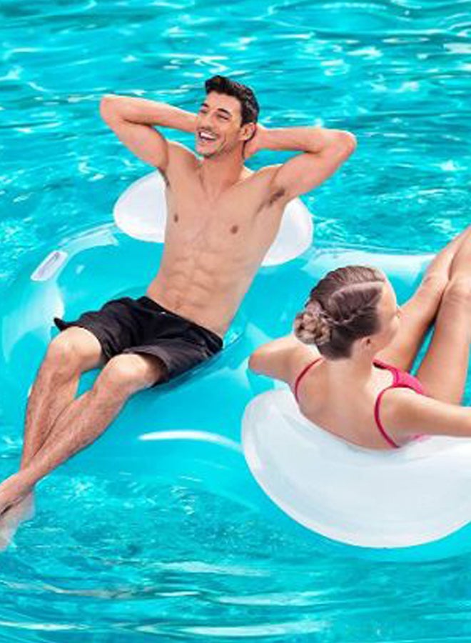 Double Ring Designed Pool Float 188 x 117cm
