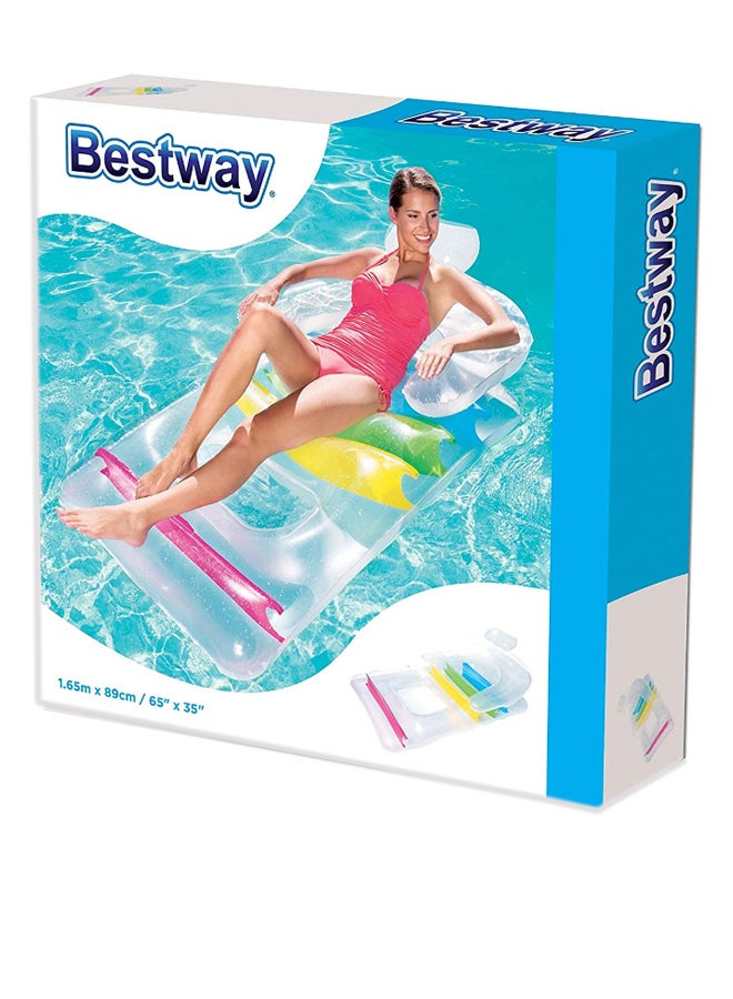 Bestway - Inflatable Kool Pool Lounger 65" x 35cm - Image 1