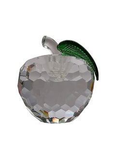 asmat Apple Design Home Decor Showpiece Clear/Green 9 x 8cm  - Image 4
