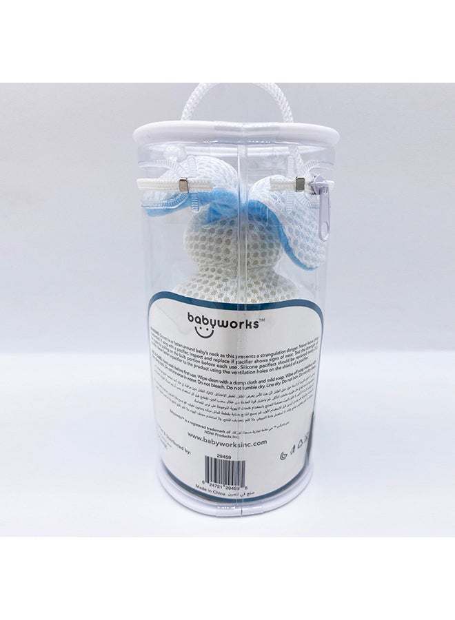 Babyworks Bibipals Blue Bunny Breathable- Billy  - Image 4