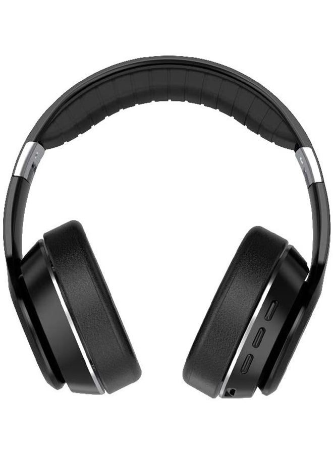 Trands - Bluetooth Wireless On-Ear Headphones Black - Image 1