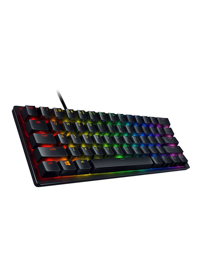 RAZER - Huntsman Mini Linear Optical Switches (Red) 60% Gaming Keyboard  Chroma RGB Lighting, PBT Keycaps, Onboard Memory Black - Image 1