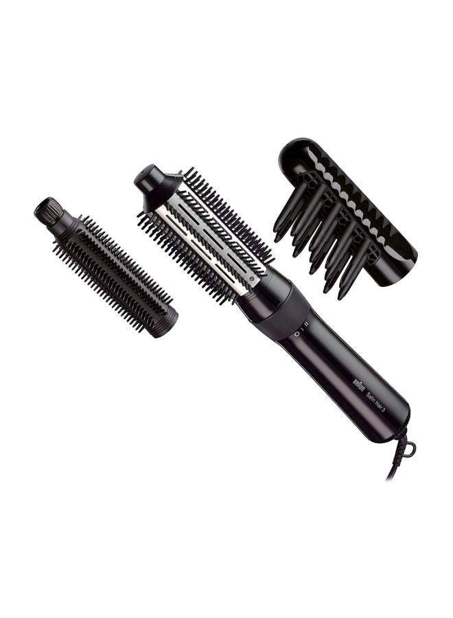 BRAUN 3-In-1 Satin Hair Styler AS330 Black/Silver - Image 1
