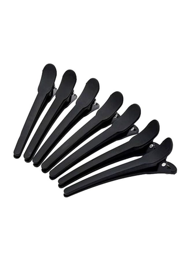 Generic 12-Piece Hair Grip Plastic Clips Set Black  - Image 3