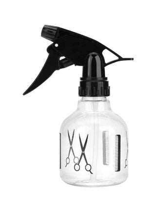 Plastic Spray Bottle Clear/Black 11.4x16.3x7cm - v1601569446/N17064620A_1